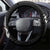 All Black Maori Tribal Tattoo Steering Wheel Cover Stone Gray Polynesian Style - Polynesian Pride