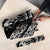 All Black Maori Tribal Tattoo Personalised Umbrella Stone Gray Polynesian Style - Polynesian Pride