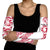 All White Maori Tribal Tattoo Personalised Arm Sleeves Classic Red Polynesian Style - Polynesian Pride