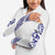 All White Maori Tribal Tattoo Personalised Arm Sleeves Dark Blue Polynesian Style - Polynesian Pride