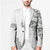 All White Maori Tribal Tattoo Personalised Blazer Moss Green Polynesian Style - Polynesian Pride