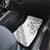 All White Maori Tribal Tattoo Personalised Car Mats Moss Green Polynesian Style - Polynesian Pride