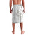 All White Maori Tribal Tattoo Personalised Lavalava Stone Gray Polynesian Style - Polynesian Pride