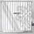 All White Maori Tribal Tattoo Personalised Shower Curtain Stone Gray Polynesian Style - Polynesian Pride
