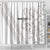 All White Maori Tribal Tattoo Personalised Shower Curtain Stone Gray Polynesian Style - Polynesian Pride