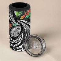Polynesian Pacific Rugby Tribal 4 in 1 Can Cooler Tumbler Tropical Vibe