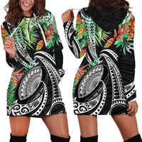 Polynesian Pacific Rugby Tribal Hoodie Dress Tropical Vibe