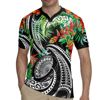 Polynesian Pacific Rugby Tribal Rugby Jersey Tropical Vibe