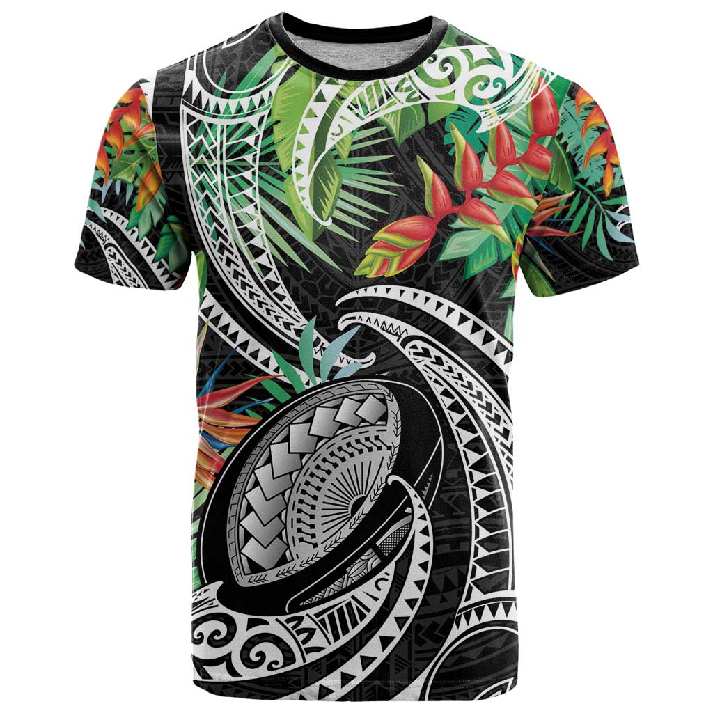 Polynesian Pacific Rugby Tribal T Shirt Tropical Vibe