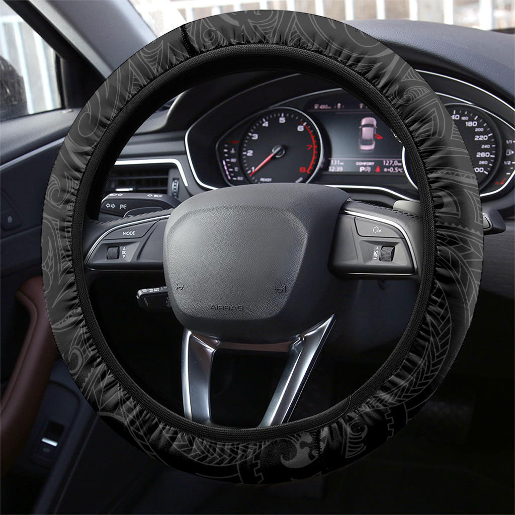 New Zealand vs South Africa Steering Wheel Cover Rugby Rivalry Two Nations One Battle