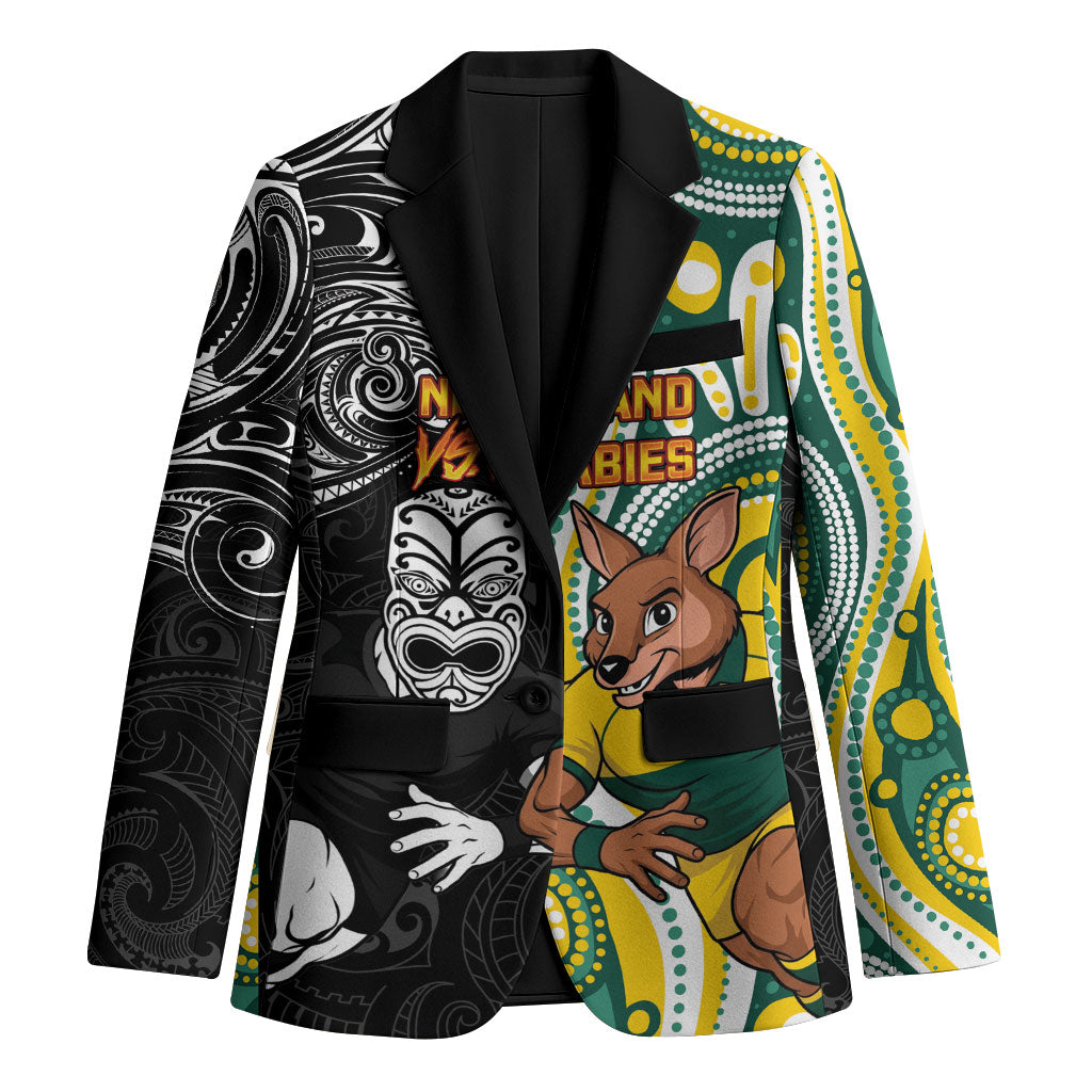 Custom Australia vs New Zealand Blazer Rugby Rivalry Two Nations One Battle