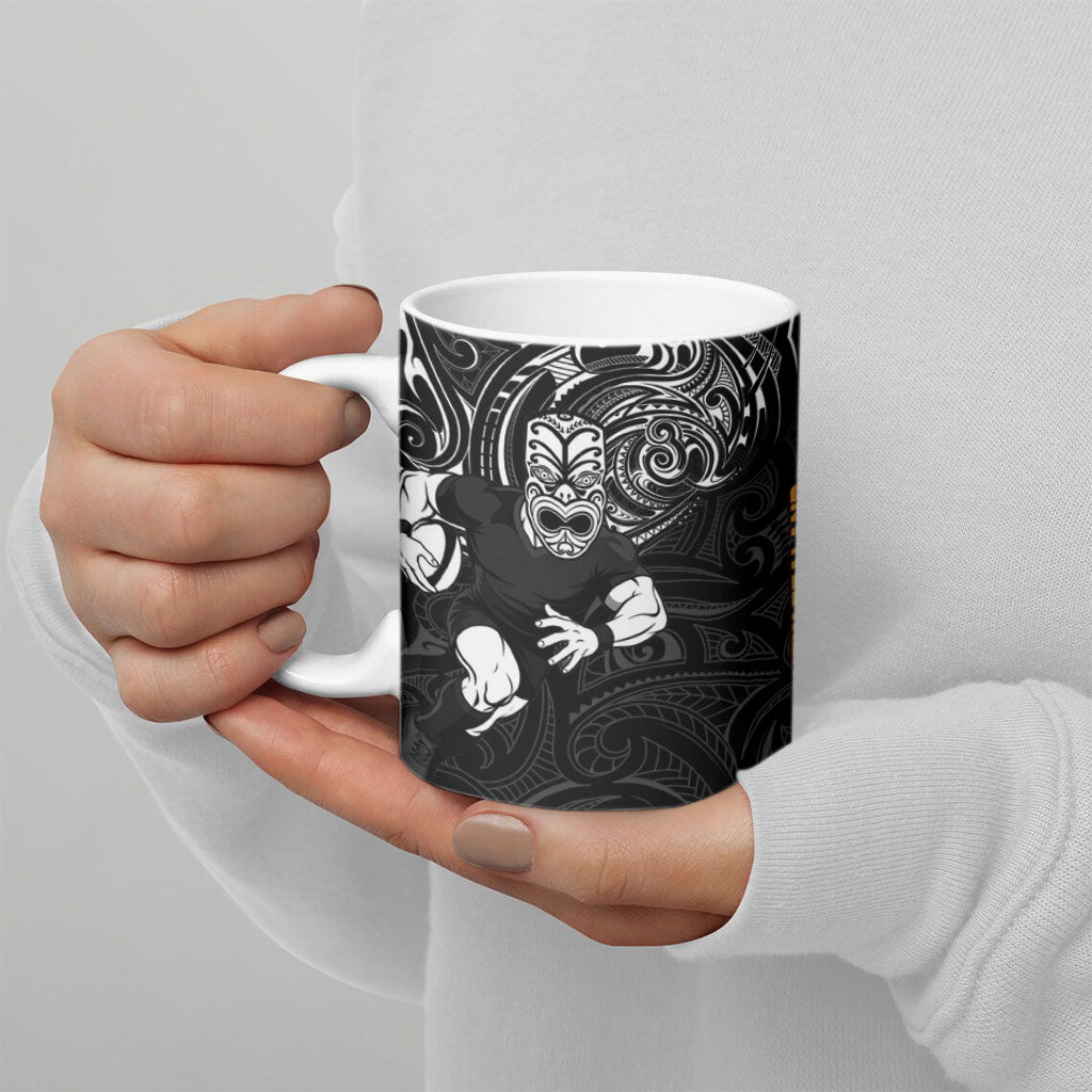 Australia vs New Zealand Ceramic Mug Rugby Rivalry Two Nations One Battle