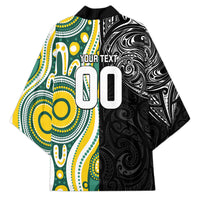 Custom Australia vs New Zealand Kimono Rugby Rivalry Two Nations One Battle