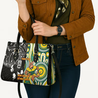 Custom Australia vs New Zealand Leather Bag Rugby Rivalry Two Nations One Battle