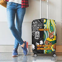 Custom Australia vs New Zealand Luggage Cover Rugby Rivalry Two Nations One Battle