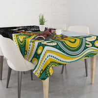 Custom Australia vs New Zealand Tablecloth Rugby Rivalry Two Nations One Battle