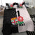 Custom Fiji England Rugby Bedding Set Tapa Pattern and Rose Flower World Cup 2023 LT9 - Polynesian Pride