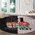 Custom Fiji England Rugby Round Carpet Tapa Pattern and Rose Flower World Cup 2023 LT9 - Polynesian Pride