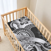 Aloha Black Tribal Honu Tattoo Baby Bed Cover LT9 - Polynesian Pride