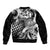 Aloha Black Tribal Honu Tattoo Bomber Jacket