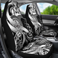 Aloha Black Tribal Honu Tattoo Car Seat Cover