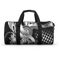 Aloha Black Tribal Honu Tattoo Duffle Bag LT9 One size Black - Polynesian Pride