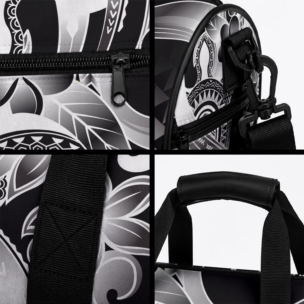 Aloha Black Tribal Honu Tattoo Duffle Bag LT9 - Polynesian Pride