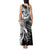 Aloha Black Tribal Honu Tattoo Tank Maxi Dress