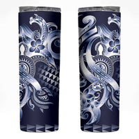 Aloha Blue Tribal Honu Tattoo Skinny Tumbler