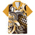 Aloha Gold Tribal Honu Tattoo Hawaiian Shirt