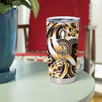 Aloha Gold Tribal Honu Tattoo Tumbler Cup