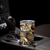 Aloha Gold Tribal Honu Tattoo Tumbler Cup