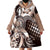 Aloha Mocha Mousse Tribal Honu Tattoo Wearable Blanket Hoodie