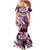 Aloha Pink Tribal Honu Tattoo Mermaid Dress