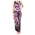 Aloha Pink Tribal Honu Tattoo Tank Maxi Dress