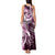 Aloha Pink Tribal Honu Tattoo Tank Maxi Dress