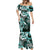 Aloha Turquoise Tribal Honu Tattoo Mermaid Dress