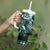Aloha Turquoise Tribal Honu Tattoo Tumbler With Handle
