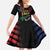 Haiti Independence Day Family Matching Long Sleeve Bodycon Dress and Hawaiian Shirt The First Black Republic Since 1804