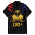 Haiti Independence Day Family Matching Long Sleeve Bodycon Dress and Hawaiian Shirt The First Black Republic Since 1804