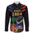 Haiti Independence Day Family Matching Long Sleeve Bodycon Dress and Hawaiian Shirt The First Black Republic Since 1804