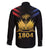 Haiti Independence Day Family Matching Long Sleeve Bodycon Dress and Hawaiian Shirt The First Black Republic Since 1804