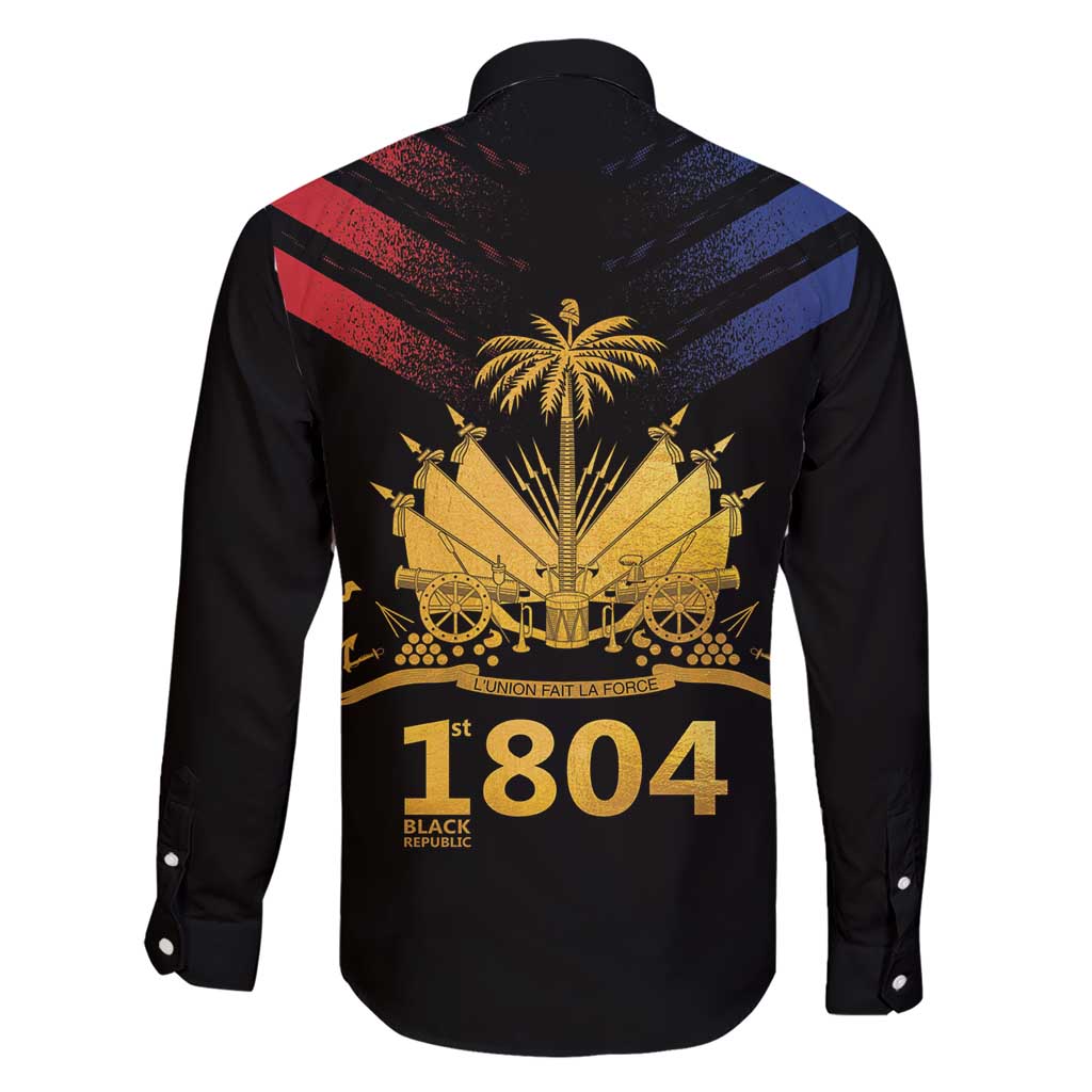 Haiti Independence Day Family Matching Short Sleeve Bodycon Dress and Hawaiian Shirt The First Black Republic Since 1804