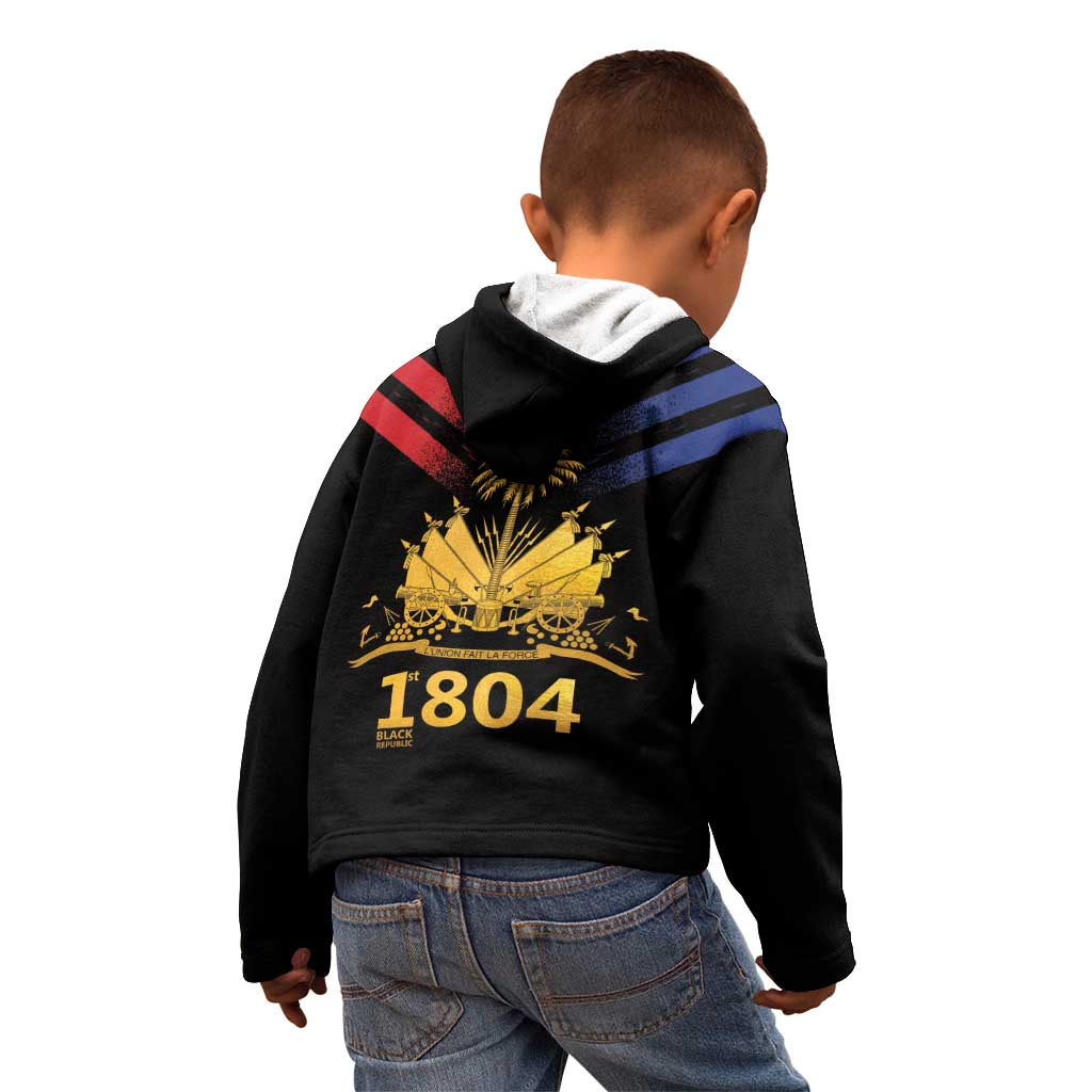 Haiti Independence Day Kid Hoodie The First Black Republic Since 1804
