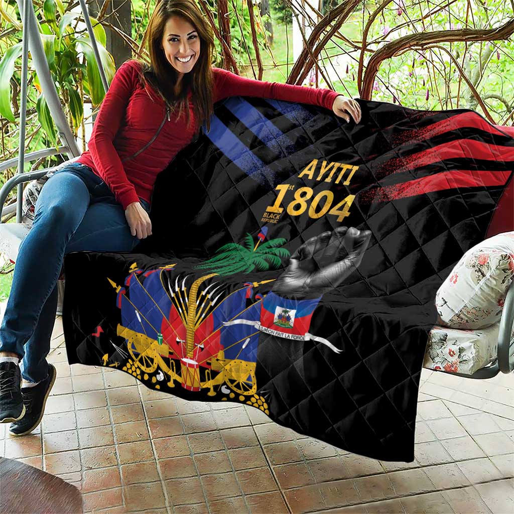 Haiti Independence Day Quilt The First Black Republic Since 1804 LT9 - Polynesian Pride