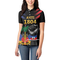 Haiti Independence Day Women Polo Shirt The First Black Republic Since 1804