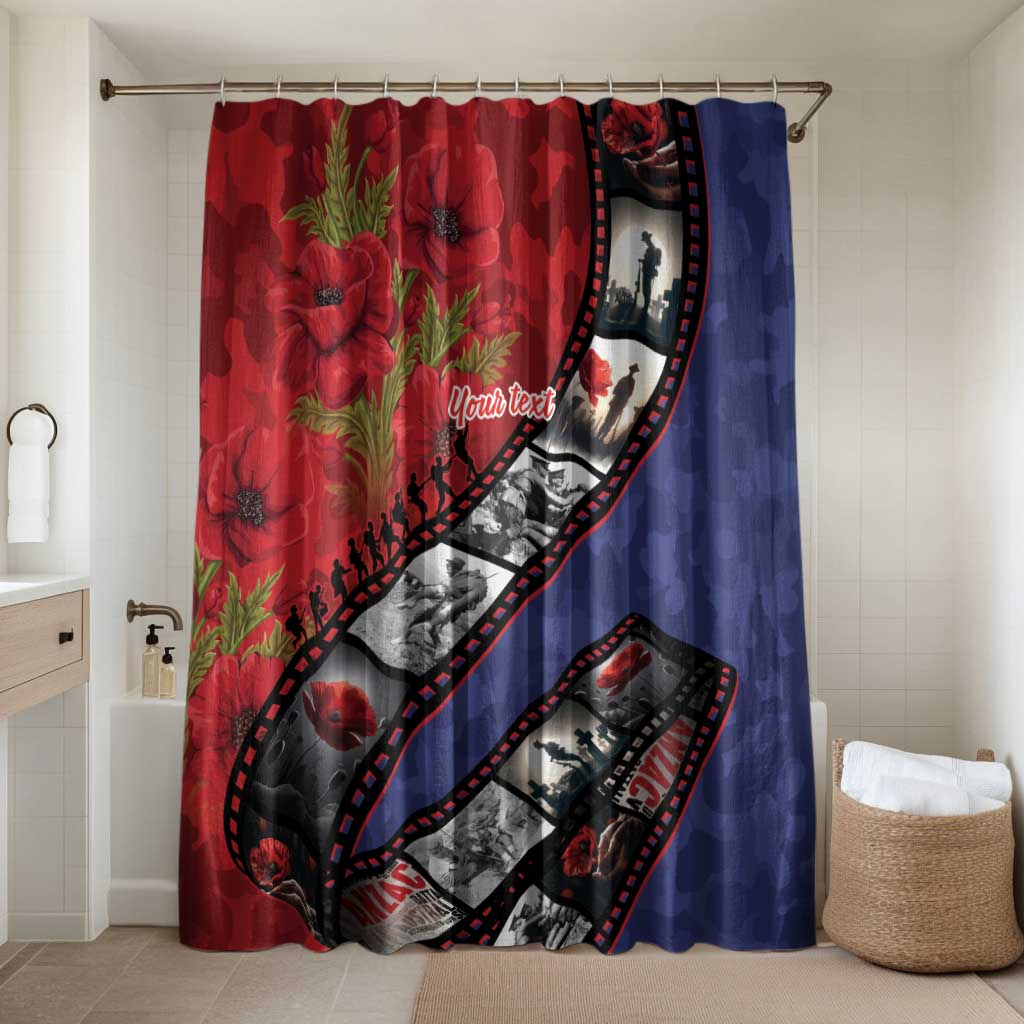 Personalised ANZAC Spirit 1915-2026 Filmstrip Tribute Bathroom Set Lest We Forget 25 April