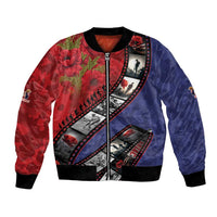 Personalised ANZAC Spirit 1915-2026 Filmstrip Tribute Bomber Jacket Lest We Forget 25 April