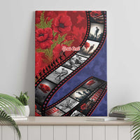Personalised ANZAC Spirit 1915-2026 Filmstrip Tribute Canvas Wall Art Lest We Forget 25 April