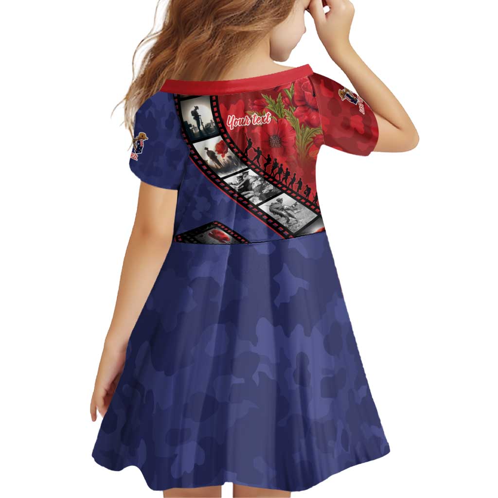 Personalised ANZAC Spirit 1915-2026 Filmstrip Tribute Family Matching Mermaid Dress and Hawaiian Shirt Lest We Forget 25 April LT9 - Polynesian Pride